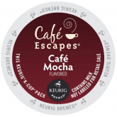 Keurig Cafe Escapes Cafe Mocha K-Cups - 24 per Box