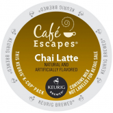 Keurig Cafe Escapes Chai Latte Black Tea K-Cups - 24 per Box
