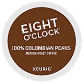 Keurig Eight O'Clock Coffee 100% Colombian K-Cups - 24 per Box