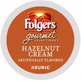 Keurig Folgers Gourmet Selections Hazelnut Cream K-Cups - 24 per Box