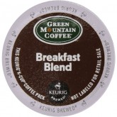 Keurig Green Mountain Coffee Breakfast Blend K-Cups - 24 per Box