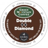 Keurig Green Mountain Coffee Double Black Diamond Extra Bold K-Cups - 24 per Box