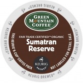 Keurig Green Mountain Coffee Fair Trade Organic Sumatran Reserve Extra Bold K-Cups - 24 per Box