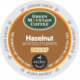 Keurig Green Mountain Coffee Hazelnut Decaf K-Cups - 24 per Box