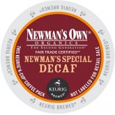 Keurig Newman's Own Organics Newman's Special Decaf K-Cups - 24 per Box
