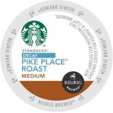 Keurig Starbucks Decaf Pike Place Roast K-Cups - 24 per Box