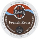 Keurig Tully's Coffee French Roast K-Cups - 24 per Box