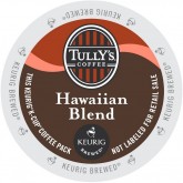 Keurig Tully's Coffee Hawaiian Blend Extra Bold K-Cups - 24 per Box
