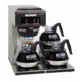 Bunn 12 Cup Low Profile Pour Over Commercial Coffee Brewers with 3 Warmer