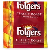 Folgers Classic Medium Roast Ground Coffee Premeasured Pack - 1.5 Ounce, 42 Per Case