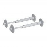 GP Pro 50012 Compact Spring Loaded Coreless Tissue Adapter Spindle Fits ASI 2-Roll Rotating - Plastic