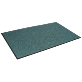 Crown Cross-Over Medium Traction Scraper/Wiper Mat 3' x 4', Green