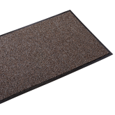 Crown Cross-Over Medium Traction Scraper/Wiper Mat 4' x 60', Brown