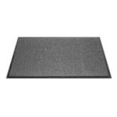 HELLOFloor Rambler 3' x 5' Outdoor Scraper Mat with Backing - Gray