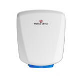 World Dryer VERDEdri V2 HEPA-Filtered Touchless Hand Dryer - White Aluminum