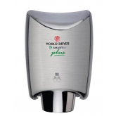 World Dryer SMARTdri Plus Intelligent High-Speed Energy Efficient Hand Dryer - Brushed Stainless Steel