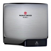 World Dryer SLIMdri Surface-Mounted ADA Compliant Hand Dryer - Brushed Chrome
