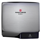World Dryer SLIMdri Surface-Mounted ADA Compliant Hand Dryer - Brushed Stainless Steel