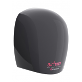 World Dryer Airforce Energy Efficient Hand Dryer - Black Aluminum