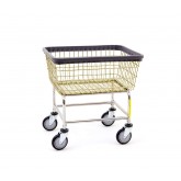 Standard Laundry Cart - Chrome/Almond