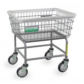 Antimicrobial Standard Laundry Cart - Gray