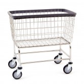 Large Capacity Laundry Cart - Chrome