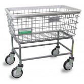 Antimicrobial Large Capacity Laundry Cart - Gray
