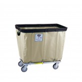 "Permanent Sewn-On" Laundry Truck - 20 Bushel, Beige