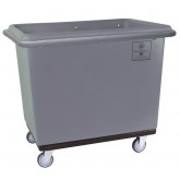 Poly Bumper Truck - 6 Bushel, Gray