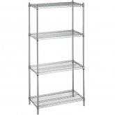 Wire Shelving Unit - 18 inch x 36 inch x 72 inch