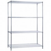 Wire Shelving Unit - 24 inch x 36 inch x 72 inch
