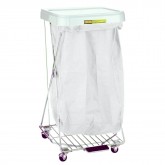Nylon Flame Retardant Hamper Bag - White