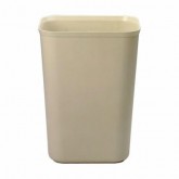 Rubbermaid Fire Resistant Wastebasket - 40 Quart, Beige