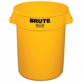 Rubbermaid BRUTE Waste Container - 44 Gallon, Yellow