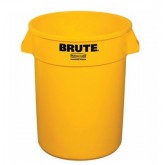 Rubbermaid  BRUTE Container - 32 Gallon, Yellow
