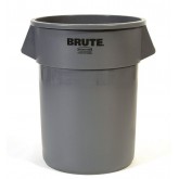 Rubbermaid BRUTE Container - 55 Gallon, Gray