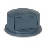 Rubbermaid Dome Top Lid for 32 Gallon BRUTE Container - Gray