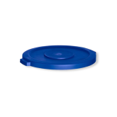 M2 Titan Plastic Lid for 44 Gallon Container Receptacle Round - Blue