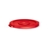 M2 Titan Plastic Lid for 44 Gallon Container Receptacle Round - Red