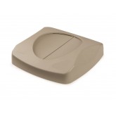 Rubbermaid Untouchable Swing Top Lid - Beige