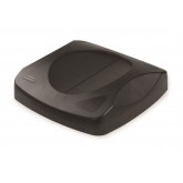 Rubbermaid Untouchable Swing Top Lid - Black