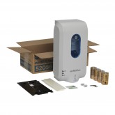 GP Pro 52056 enMotion Gen2 Automated Touchless Soap & Sanitizer Dispenser - Gray / Blue