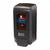 GP Pro 53057 Pacific Blue Manual Hand Soap & Sanitizer Dispenser - Black