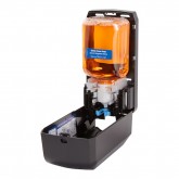 GP Pro 53057 Pacific Blue Manual Hand Soap & Sanitizer Dispenser - Black