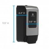 GP Pro 53060 Pacific Blue Manual Hand Soap & Sanitizer Dispenser - Brushed Stainless