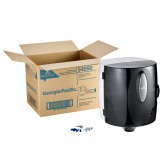 GP Pro 54050 Universal Centerpull Paper Towel and Wiper Dispenser - Black