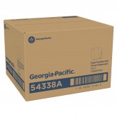 GP Pro 54338A Push Paddle Universal Roll Paper Towel Dispenser - Opaque Smoke