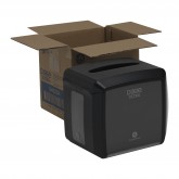 GP Pro 54527A Dixie Ultra Tabletop Interfold Napkin Dispenser - Black