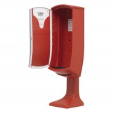GP Pro 54552 Dixie Ultra Tower Interfold Napkin Dispenser - Red