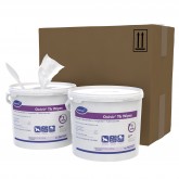 Diversey Oxivir Tb One-Step Disinfectant Cleaner and Deodorizing Wipes 5627427 - 11"x12", 160 ea, 4 per case